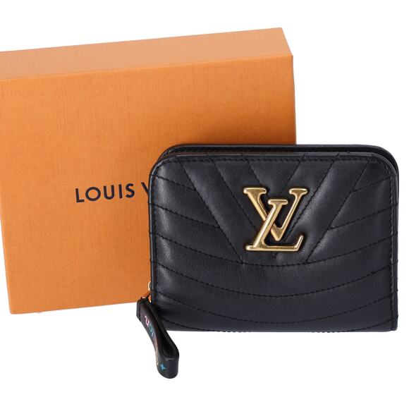 Louis Vuitton New Wave Gypto Compact Bifold Wallet M63789 Black - Picture 1 of 6